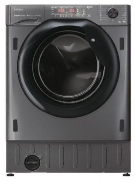 Lavadora integrable Haier HWQ90B416FWBRS Antracita 9 kg 1600 rpm A