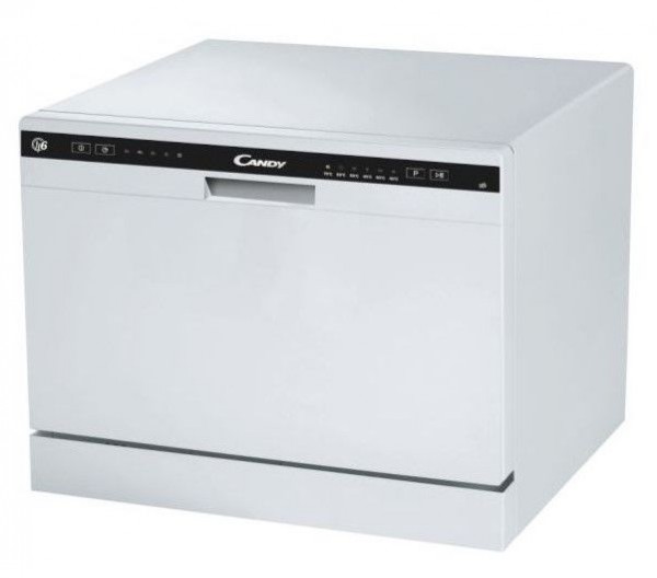 Lavavajillas compacto Candy CDCP6  Blanco 6 cubiertos F