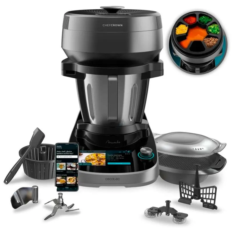 Mambo CooKing Victory Robot de Cocina con Autodispensador y 45 Funciones