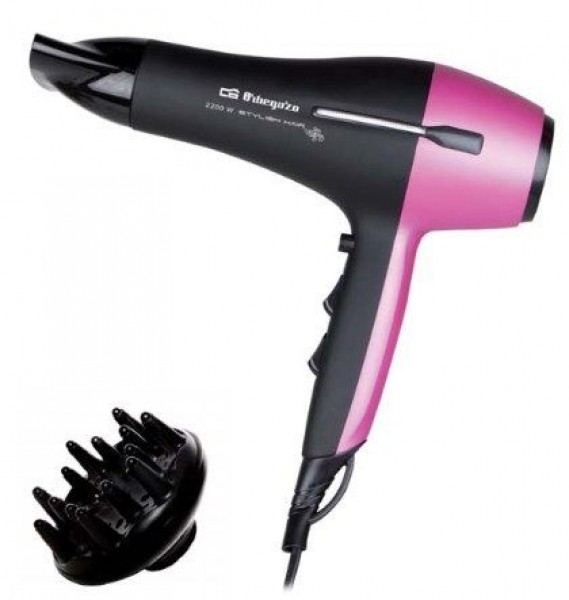 Secador Orbegozo SE2320  2200W 2 potencias 3 temperaturas