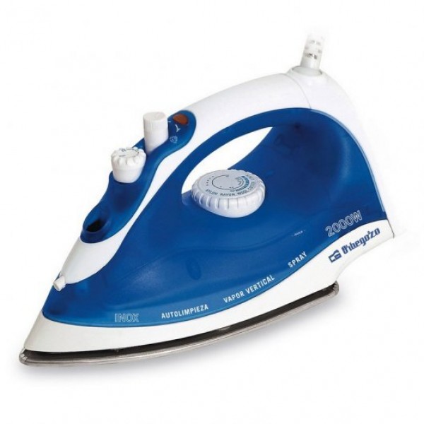 Plancha Vapor Orbegozo SV2020 2000W suela inox