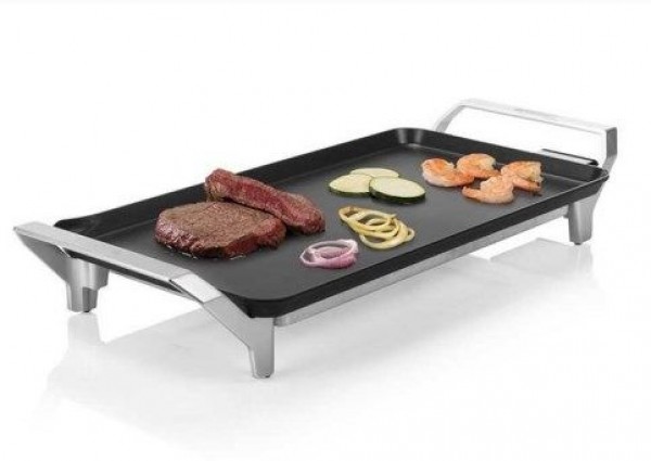Parrilla eléctrica Chef Premium 23 x 43 cm termostato regulable