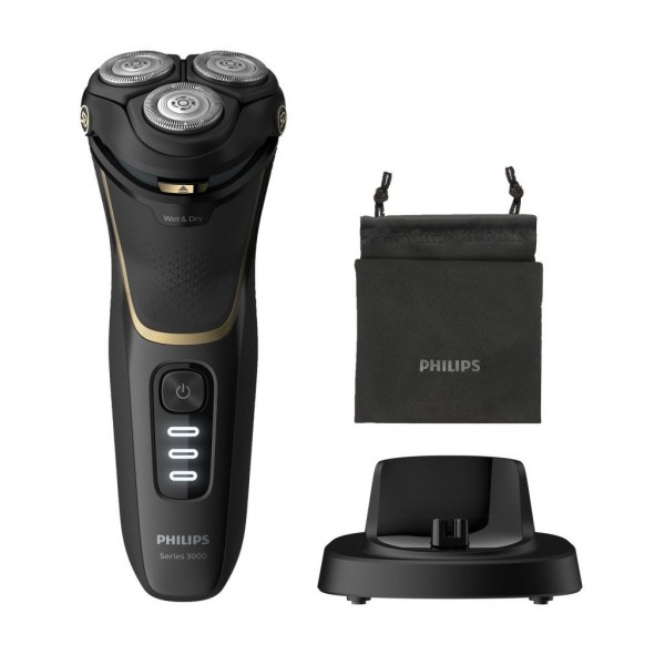 Philips 3000 series Afeitadora eléctrica en seco o húmedo, Series 3000 S3333/54