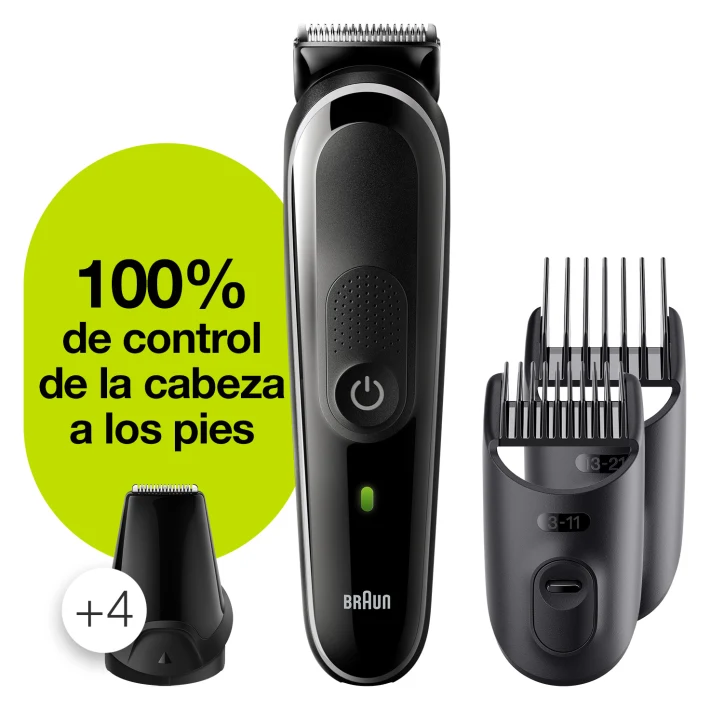 Recortadora todo en uno Braun MGK5360 con recortadora 8 en 1