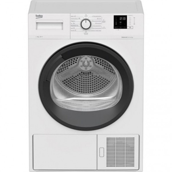 Secadora Beko DHS8413GA1, Blanco, 8 kg, Bomba de calor, A++