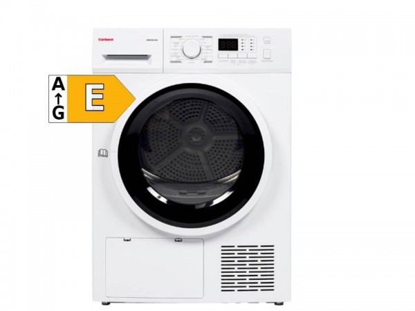 Secadora Corbero CSBCM820W 8 kg con Bomba de Calor, 15 Programas y Bajo Consumo