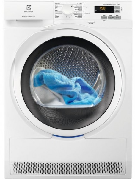 Secadora Electrolux EW7H5825IB Blanco 8 kg Bomba de calor A++