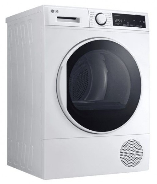 Secadora LG RH80T2AP6RM Blanco 8 kg Bomba de calor A++