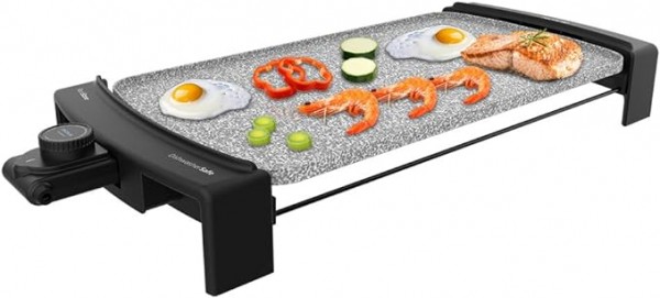 Tasty&Grill 3000 RockWater Plancha eléctrica cocina 2600 W
