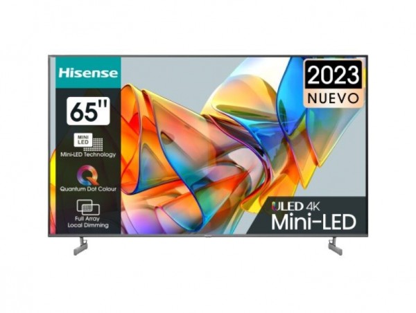 Televisor Mini LED Hisense 55U6KQ Pantalla de 164 cm 65'' Ultra HD 4K Smart TV