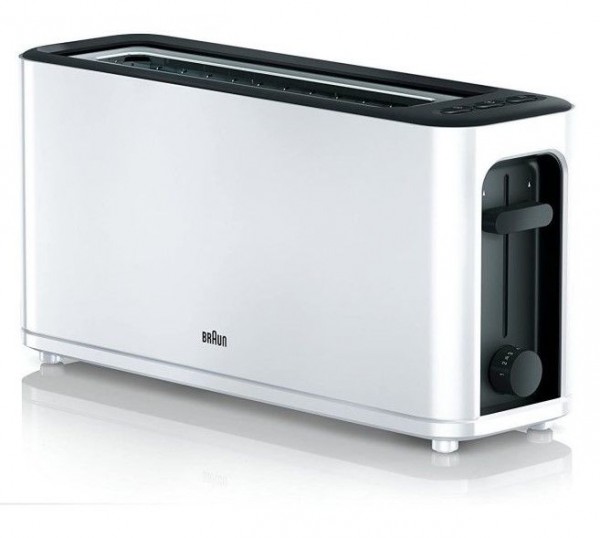 Tostadora Braun HT3100WH Blanco 1 ranura
