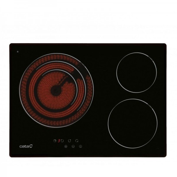 Vitroceramica Cata TT5003, 3 zonas, 60X50cm