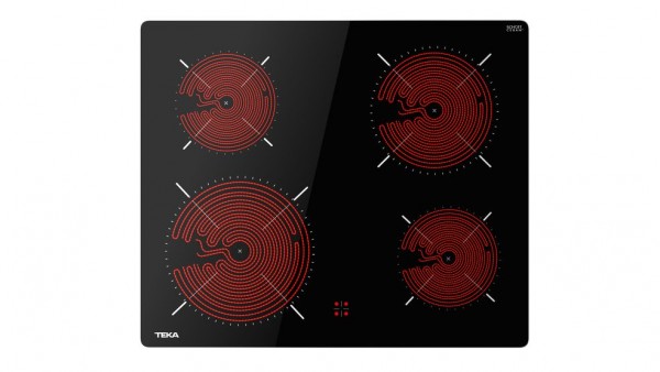 Vitroceramica Teka TTC64010CRDBK, 4 zonas