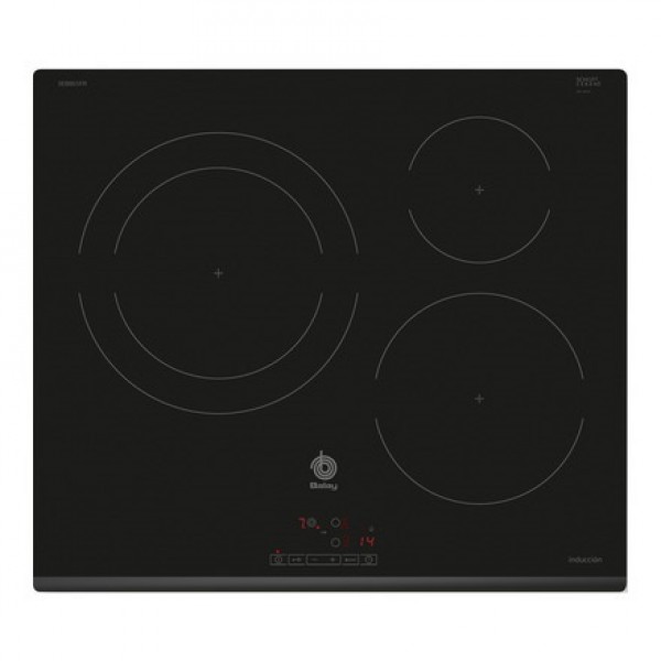 Balay 3EB865FR  Placa Inducción 60 cm 3 Zonas Bisel Delantero