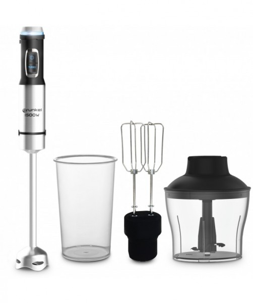 Batidora De Mano Con Accesorios GRUNKEL MP-1500TITANSET