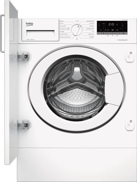 Lavadora carga frontal integrable Beko WITV8612XW0R, 8 kg, 1200 rpm, C