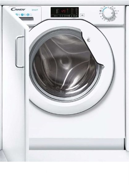 Lavadora carga frontal integrable Candy CBW27D1ES Blanco 7 kg 1200 rpm D