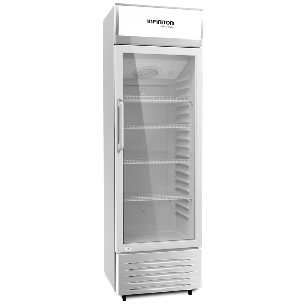 Vitrina Frigorifica INFINITON FCL-338 Color Blanca 197,2x60cm Clase D