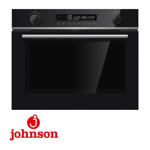 Horno Johnson JOR50 45 cm 50 lts Cristal Negro