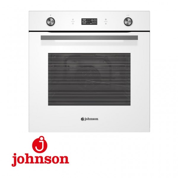 Horno Multifuncion Johnson JOR70B 70 lts Cristal Blanco