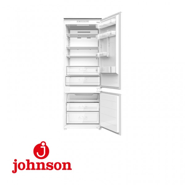 Frigorífico Combi Johnson JRC197DNTS Integrable 195 cm Total No Frost Clase D Blanco