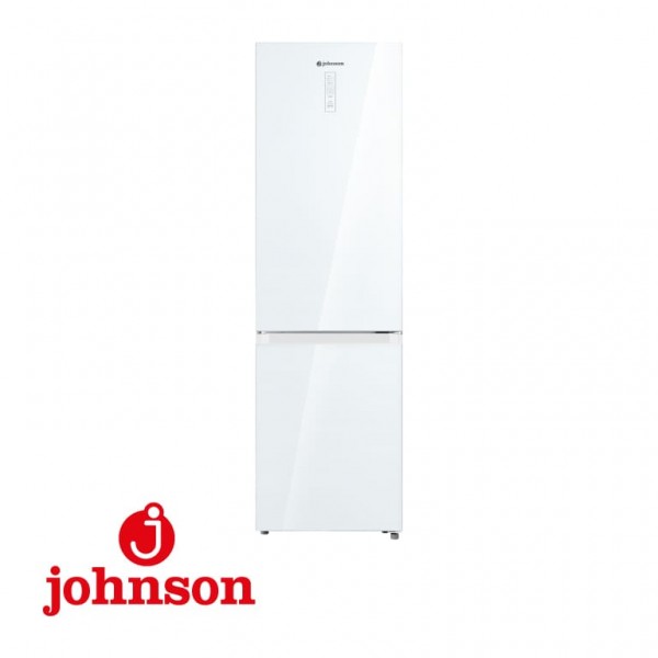 Frigorífico Combi Johnson JRC201EN2GW 201 cm Cristal Blanco No Frost Clase E Inverter