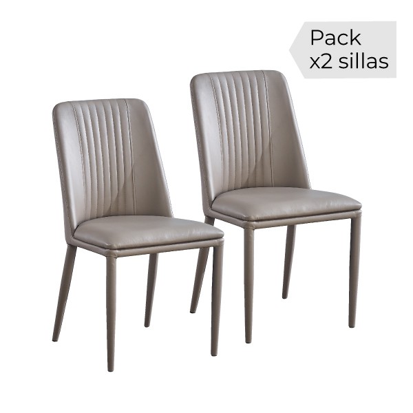 Juego de 2 sillas Rowena