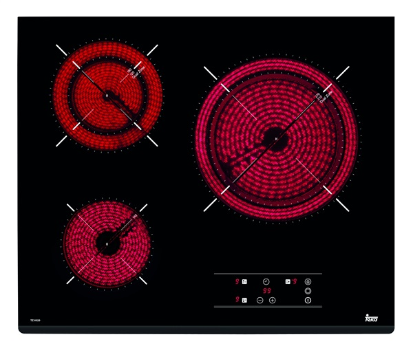 Vitroceramica Teka TZ6320 3zonas bisel frotal