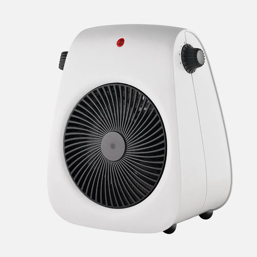 Termoventilador Eléctrico Estilo 2000W Blanco con Termostato, Antivuelco y Asa