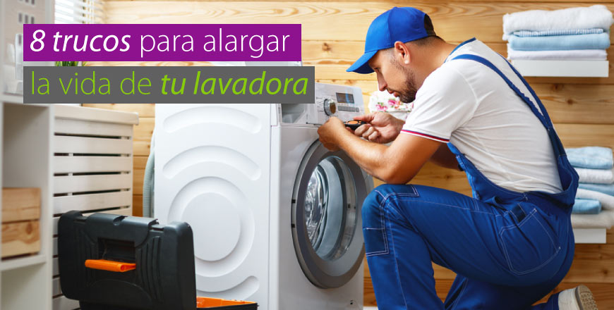 8 Trucos para alargar la vida de tu lavadora